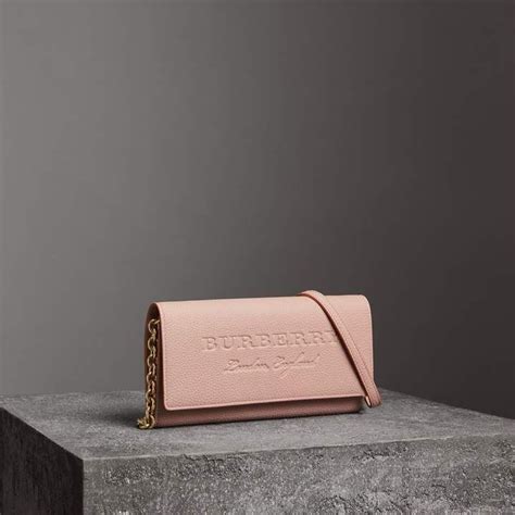 burberry haymarket wallet on chain|burberry embossed leather wallet.